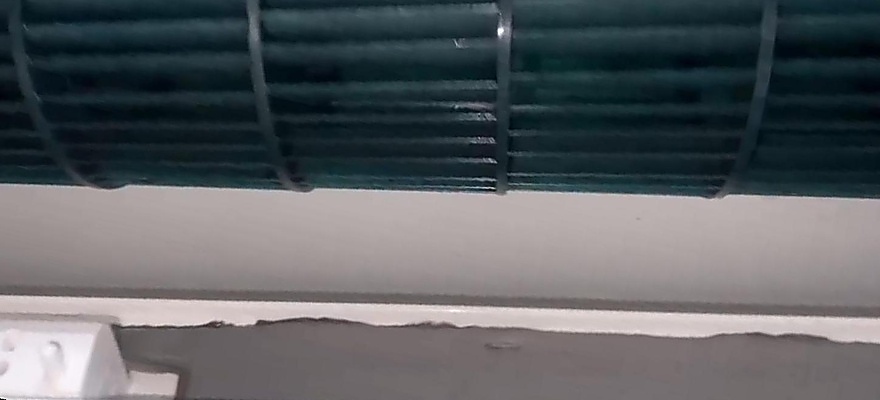 Cleaned blower wheel from Cle-Air Flow job footage